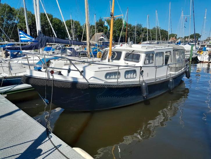 boot, Watersport en Boten, Motorboten en Motorjachten, Gebruikt, Staal, 9 tot 12 meter, Diesel, Binnenboordmotor, 50 pk of meer