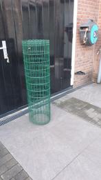 Groen gaas voor tuin of erfafscheiding, Ophalen, Zo goed als nieuw, 10 tot 20 meter, Gaas