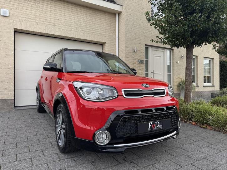 Kia Soul 1.6 132pk X-clusive Navi Clima Led Carplay DAB Came, Auto's, Kia, Bedrijf, Te koop, Soul, ABS, Achteruitrijcamera, Airbags