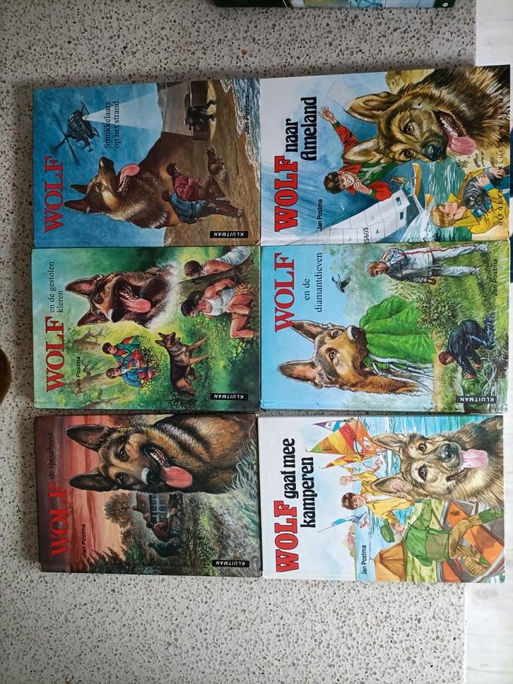 Wolf boeken - Jan Postma, Boeken, Kinderboeken | Jeugd | onder 10 jaar, Gelezen, Ophalen of Verzenden