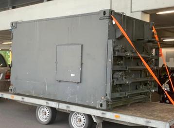 Unieke Aluminium Legershelter Rinaldo Piaggio (1984) beschikbaar voor biedingen