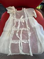 Ragfijne katoenen doopjurk met mutsje begin 1900, Antiek en Kunst, Antiek | Kleding en Accessoires, Ophalen of Verzenden, Kinderen