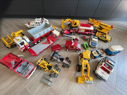 Playmobil auto’s en poppetjes en toebehoren, Kinderen en Baby's, Speelgoed | Playmobil, Gebruikt, Ophalen