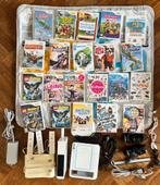 Zeer complete Nintendo Wii spelcomputer met 21 spellen en ac, Ophalen of Verzenden, Gebruikt, Met 3 controllers of meer, Met games