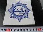 sticker Politie ACP Team  AD108 *, Overige typen, Zo goed als nieuw, Verzenden