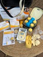Medela freestyle kolf met toebehoren, Ophalen of Verzenden, Gebruikt, Borstkolf