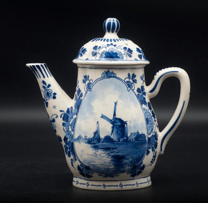 Antieke Porceleyne Fles koffiepot 1910, Antiek en Kunst, Antiek | Servies los, Ophalen of Verzenden