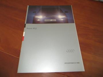 Folder Audi Avant RS2 1993 beschikbaar voor biedingen