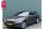 BMW 5 Serie Touring BWJ 2013 | 520i 184PK AUTOMAAT | LEER |, Auto's, Automaat, Gebruikt, Zwart, 4 cilinders