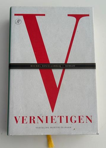 MICHEL HOUELLEBECQ ROMAN VERNIETIGEN beschikbaar voor biedingen