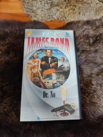 Klassieke VHS: Dr. No – Eerste James Bond Film (NL Ondertite beschikbaar voor biedingen
