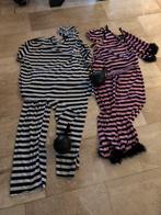 2 boeven pakken roze  is XL zwarte is XXL, Ophalen of Verzenden, Zo goed als nieuw, Maat 46/48 (XL) of groter, Carnaval