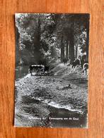 Valkenburg. Zonsopgang aan de Geul. 1959., Ophalen of Verzenden, 1940 tot 1960, Gelopen, Limburg