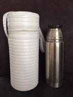 RVS thermosfles met warmhoudtas, Ophalen of Verzenden, Zo goed als nieuw