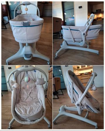 Te koop nette chicco wieg en kinderstoel in een