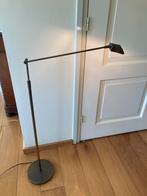 Vloerlamp, leeslamp - koper, met dimmer, Ophalen of Verzenden, Gebruikt, Metaal, 150 tot 200 cm