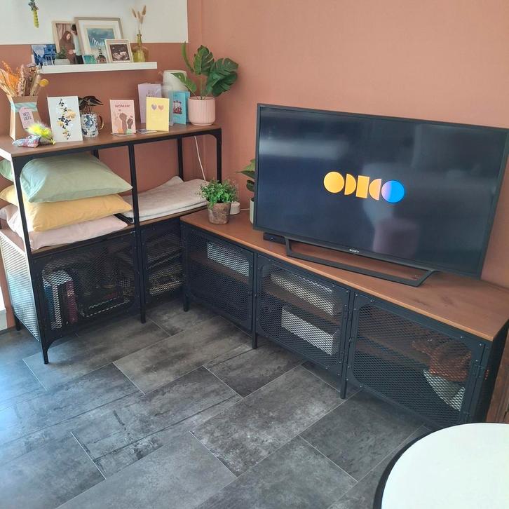 ZGAN 2 Fjällbo (dressoir/stelling)kasten Ikea, Huis en Inrichting, Kasten | Overige, Zo goed als nieuw, Ophalen