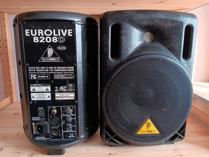 luidspreker boxen, Audio, Tv en Foto, Luidsprekers, Gebruikt, Front, Rear of Stereo speakers, Minder dan 60 watt, Overige merken