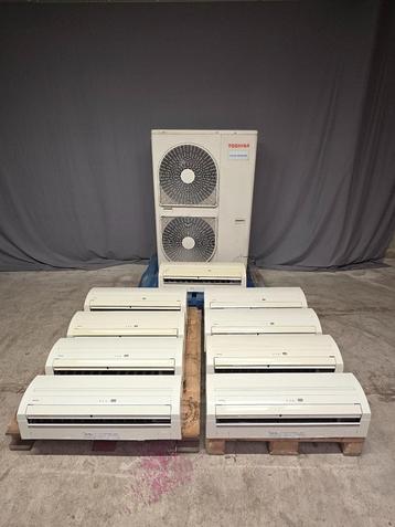Toshiba Multi VRF airco 9x wandairco 18 kW Mini-SMMS beschikbaar voor biedingen