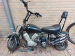 Projectje chopper 50 cc ? Geen minibike blok, Fietsen en Brommers, Minibikes, Midibikes en Pitbikes, Ophalen, Gebruikt, Overige typen