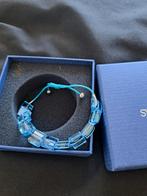 Swarovski Letra Armband Blauw, Ophalen of Verzenden, Zo goed als nieuw, Blauw, Met kristal