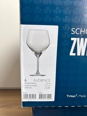 NIEUW! Schott Zwiesel Audience wijnglazen beschikbaar voor biedingen