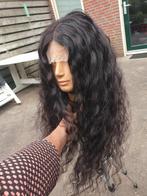 100%Real Remy Raw human hair wig 4x4 Lace Closure., Ophalen of Verzenden, Nieuw, Pruik of Haarverlenging