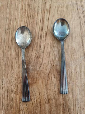 Vintage Zoutlepeltjes - Set van 2 beschikbaar voor biedingen