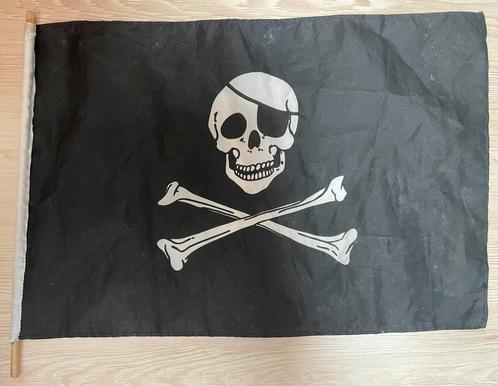 Piratenvlag, Diversen, Vlaggen en Wimpels, Zo goed als nieuw, Ophalen of Verzenden