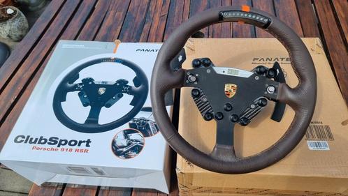 Fanatec Porsche 918 RSR stuur, Spelcomputers en Games, Spelcomputers | Overige, Zo goed als nieuw, Ophalen of Verzenden