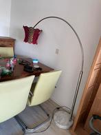 Vintage retro lamp op marmeren voet, Huis en Inrichting, Lampen | Vloerlampen, Ophalen, Gebruikt, Retro, Minder dan 100 cm
