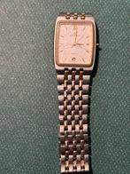 Heren horloge stalen band, Sieraden, Tassen en Uiterlijk, Horloges | Heren, Overige merken, Staal, Gebruikt, Staal