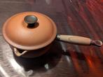 Le Creuset Sauspan - Pannetje, Huis en Inrichting, Kookpan of Snelkookpan, Gebruikt, Gietijzer, Ophalen of Verzenden