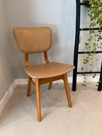 4 eetkamerstoelen (vintage/Scandinavisch/jaren60), Vier, Gebruikt, Ophalen of Verzenden, Hout