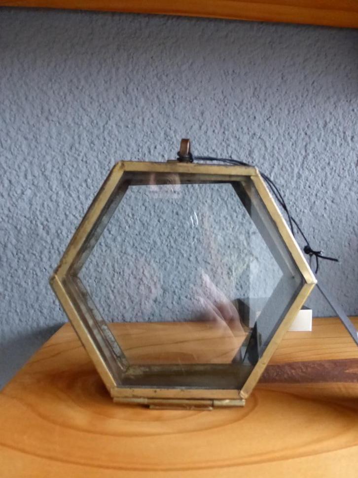 Vitrine doosje / display box van ptmd / glazen kistje ptmd, Huis en Inrichting, Woonaccessoires | Overige, Nieuw, Ophalen of Verzenden