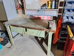 Werkbank met bankschroef en lades, Doe-het-zelf en Verbouw, Werkbanken, Ophalen of Verzenden