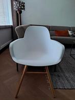 Zuiver kuipstoel Albert Kuip wit, Huis en Inrichting, Stoelen, Ophalen, Zo goed als nieuw, Wit, Eén