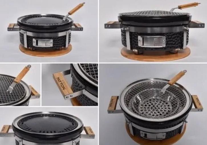 Patton Grill - Compact en veelzijdig!, Tuin en Terras, Barbecue-accessoires, Nieuw, Ophalen of Verzenden