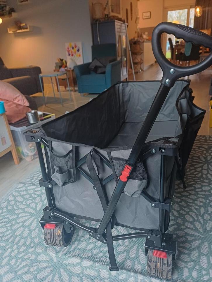 Bolderkar XXL - Ruim en handig!, Caravans en Kamperen, Bolderkarren, Gebruikt, Opvouwbaar, Ophalen