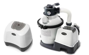 Zwembad pomp - Combinatie zoutwater en zandfilter  systeem beschikbaar voor biedingen