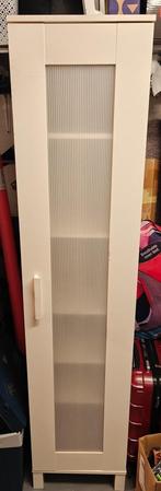 Kast wit 40x40x180, Ophalen, Met plank(en), Minder dan 50 cm, Gebruikt