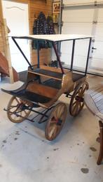 koets rijtuig voor mini pony of als bokkenwagen, Antiek en Kunst, Ophalen