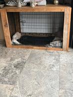Bench met ombouw, Dieren en Toebehoren, Hondenhokken, Ophalen, Zo goed als nieuw, 110 cm of meer, 65 tot 100 cm
