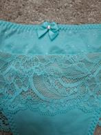 NIEUWE mint groene string met kant / met KAARTJE maat M, Hunkemöller, Ophalen of Verzenden, Groen, String