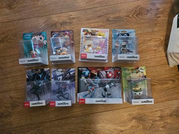 Diverse amiibo's supersmash, mario, bowser beschikbaar voor biedingen