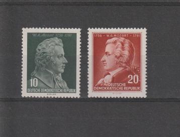 DDR 1956, Michel 510 t/m 511, Postfris. beschikbaar voor biedingen