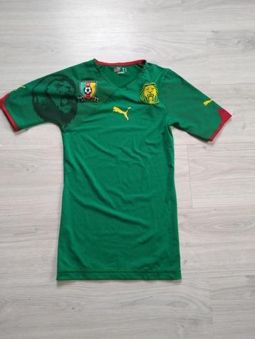 Officieel Kameroen spelersshirt maat S World Cup 2010 Puma beschikbaar voor biedingen