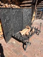 Vuurkorf voor grote zandstenen schouw haard mantel rooster, Huis en Inrichting, Haarden, Ophalen of Verzenden, Nieuw, Houthaard