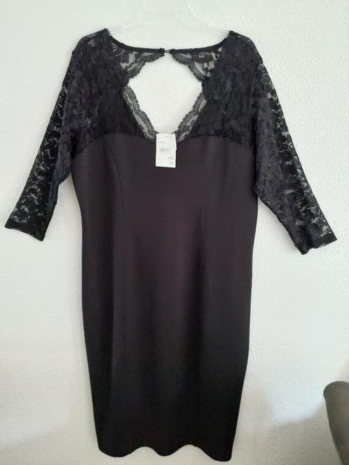 Nieuw onder de kniel.111cm Jurk 3/4 mouw Yessica 42/44 zwart, Kleding | Dames, Jurken, Nieuw, Maat 42/44 (L), Zwart, Onder de knie