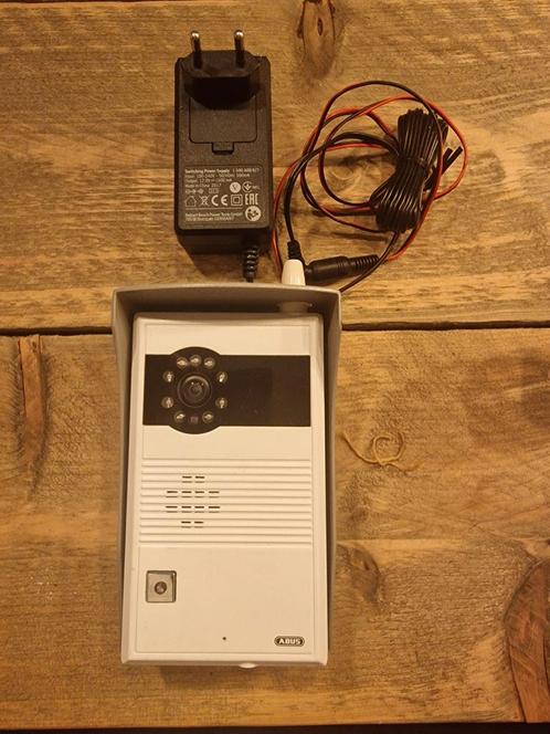 ABUS Draadloze Video Deurbel Set, Audio, Tv en Foto, Videobewaking, Gebruikt, Buitencamera, Ophalen of Verzenden